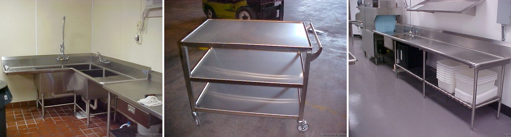 Custom Stainless Steel Kitchen Equipment