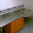 Custom stainless steel lab table