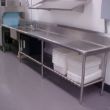 Commercial Kitchen Equipment - Stainless Steel Dirty Dish Line
