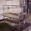 Custom Fabricated Stainless Steel Dish Table