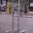 Custom Fabricated SS Pan Rack - Commercial Kitchen Equipment