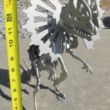 Stainless-Steel-Dilophosaurus-Yard-Art-Mini